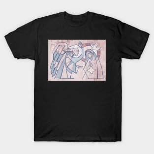 Angel Gabriel and Virgin Mary at the Annunciation T-Shirt